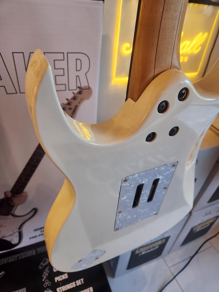 USED - Ibanez JEMJRWH White Steve Vai Jem Junior Signature 6
