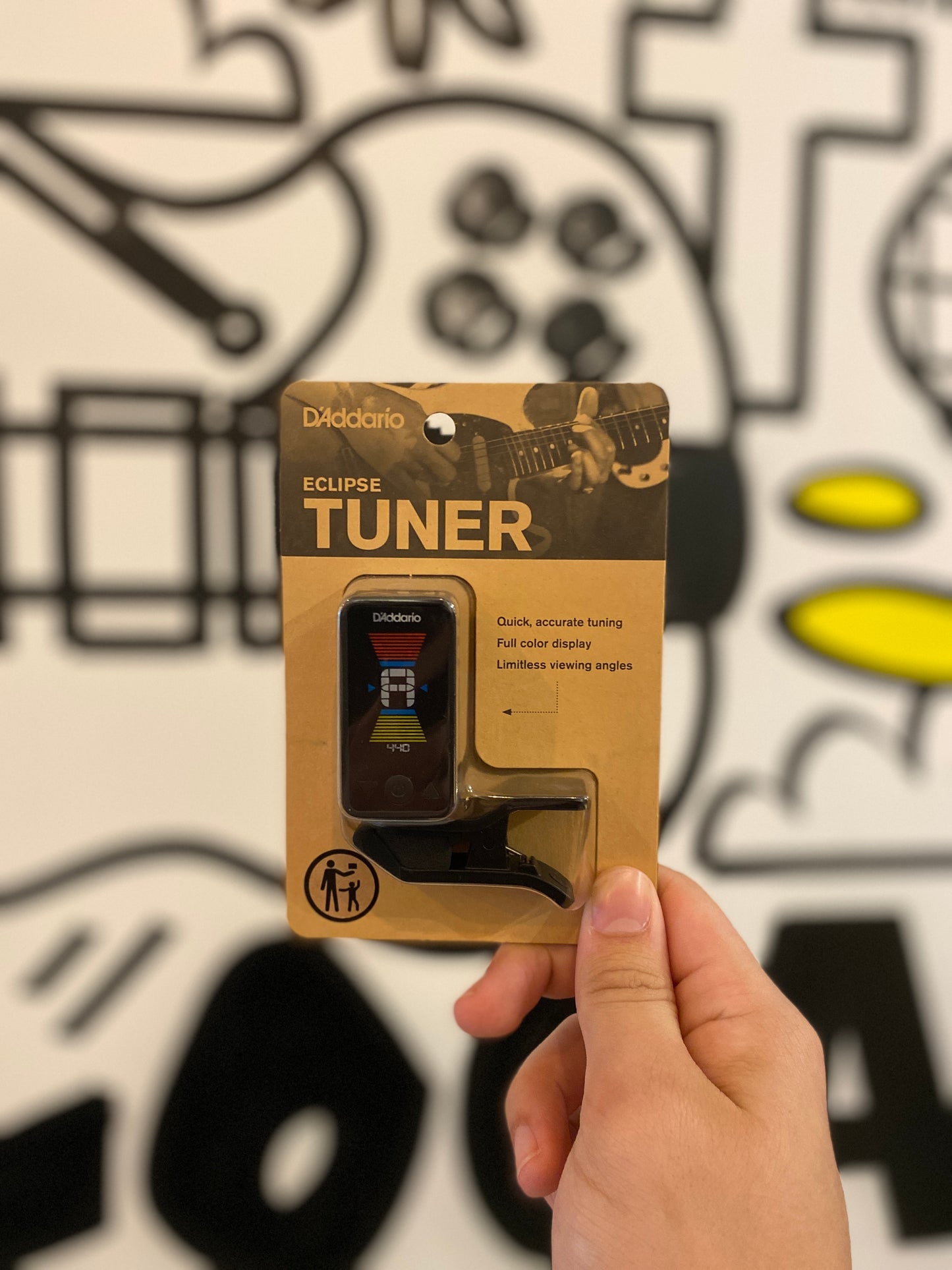 D'Addario Eclipse Tuner
