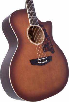 D'Angelico Premier Gramercy Acoustic Electric Guitar - Caramel Burst