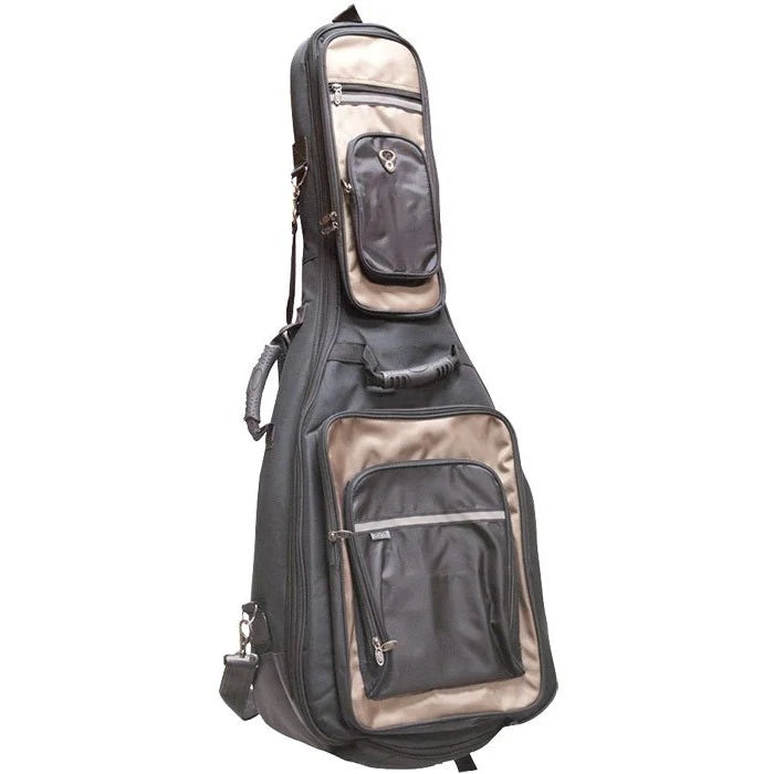 Profile 906 Series Premium Classical Guitar Bag - Black w/ Khaki