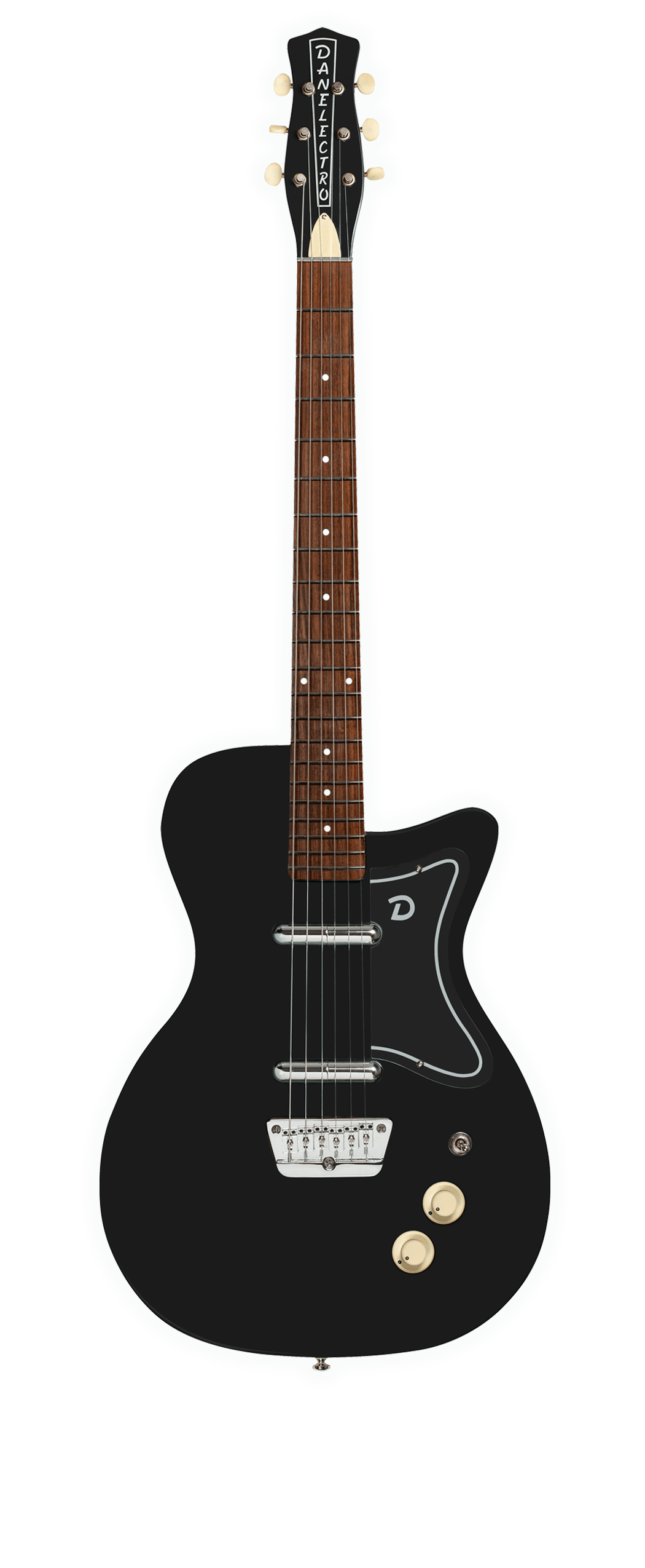 Danelectro 57 Jade Electric Guitar - Black