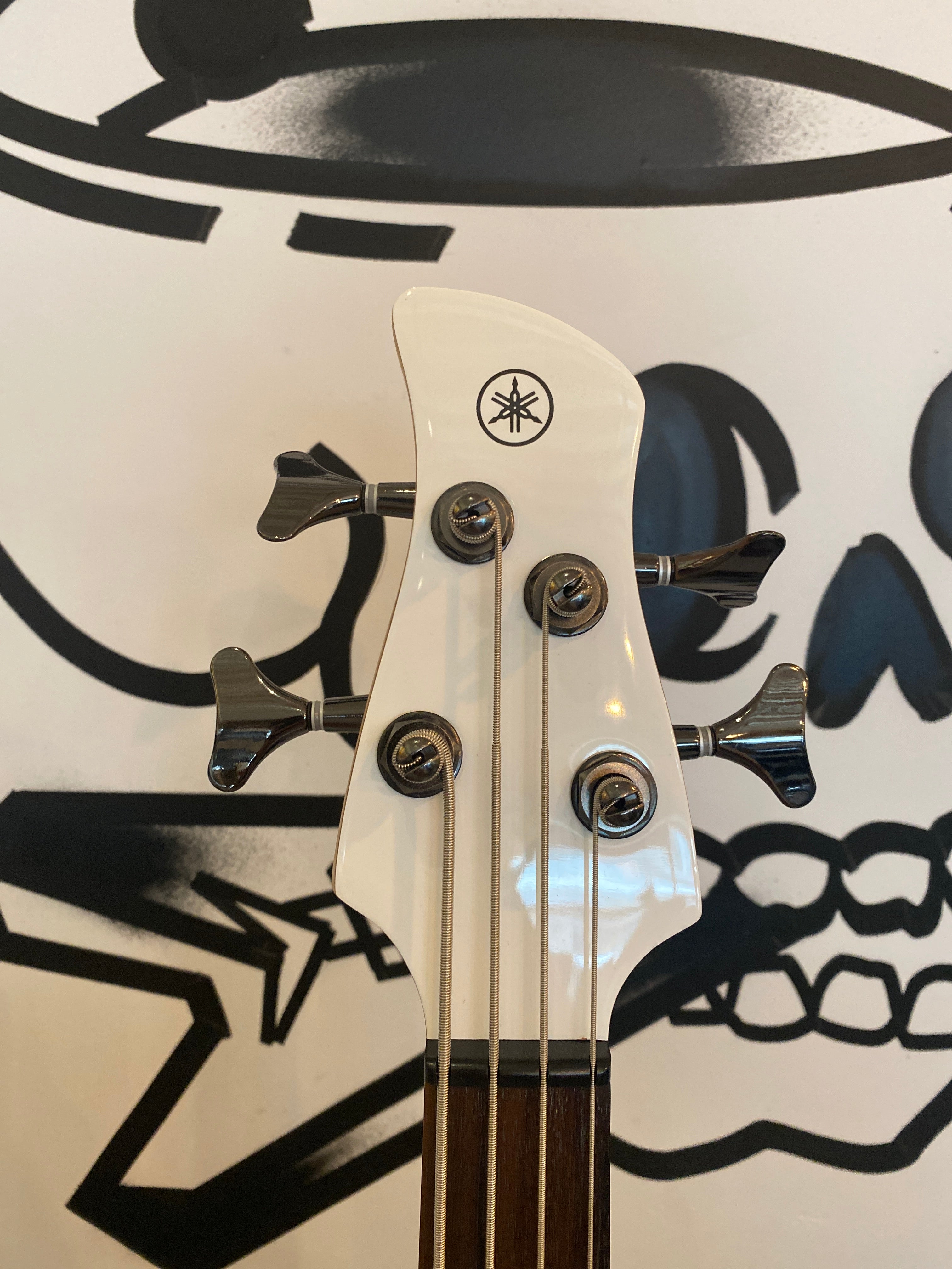 Yamaha TRBX304 White Bass Guitar