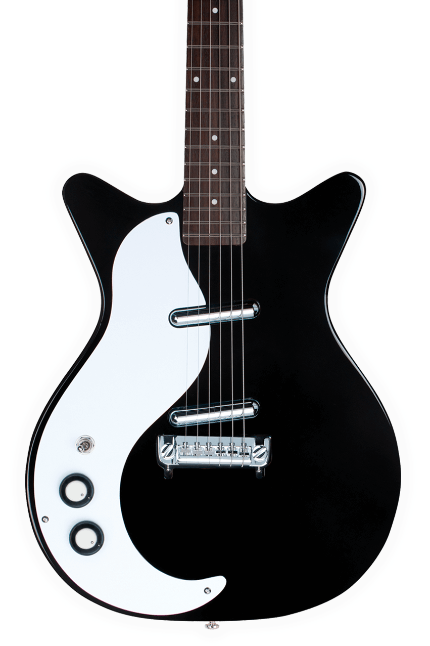 Danelectro D59ML 59 Guitar NOS-p/u M Black LEFTY