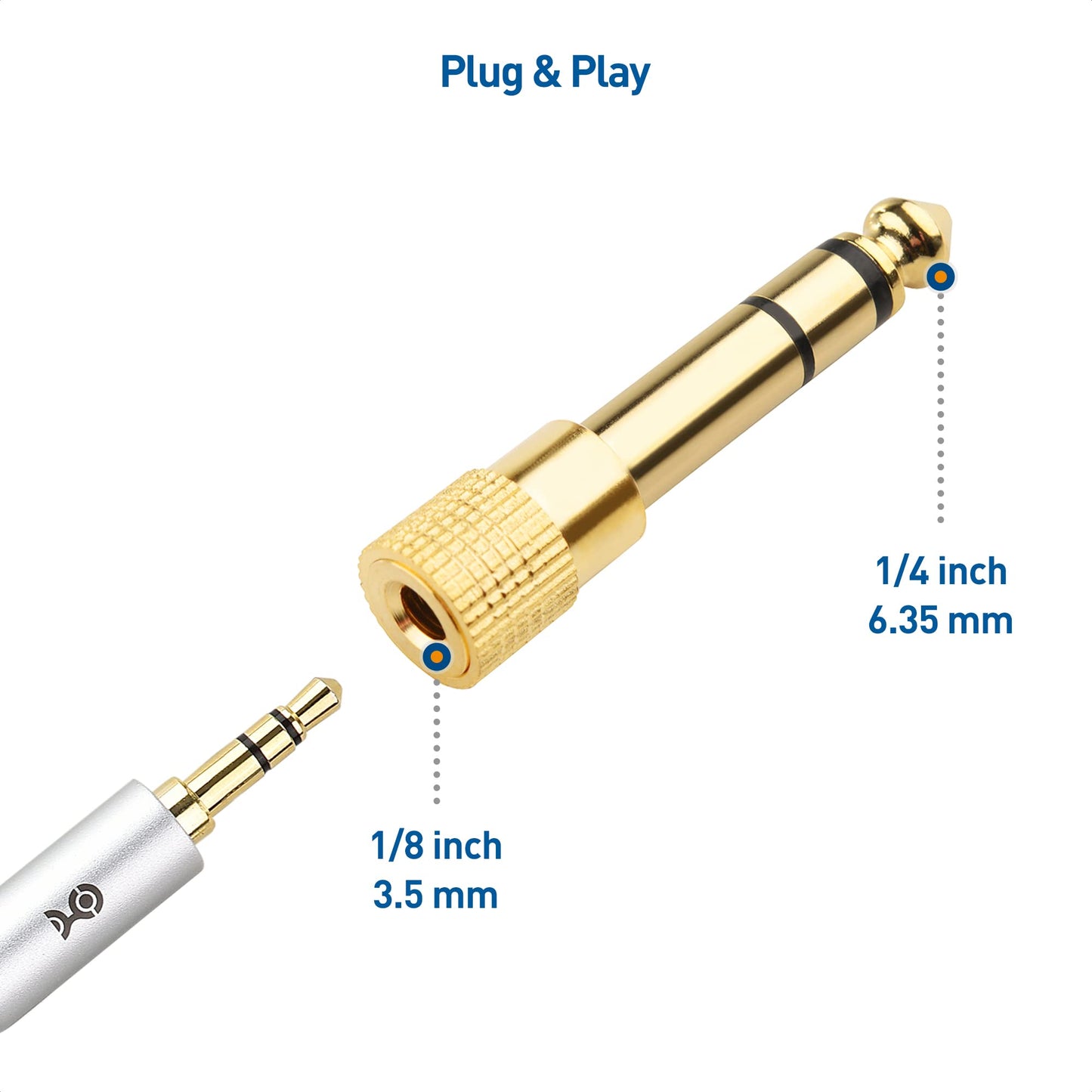 1/4" to 1/8" Adapter