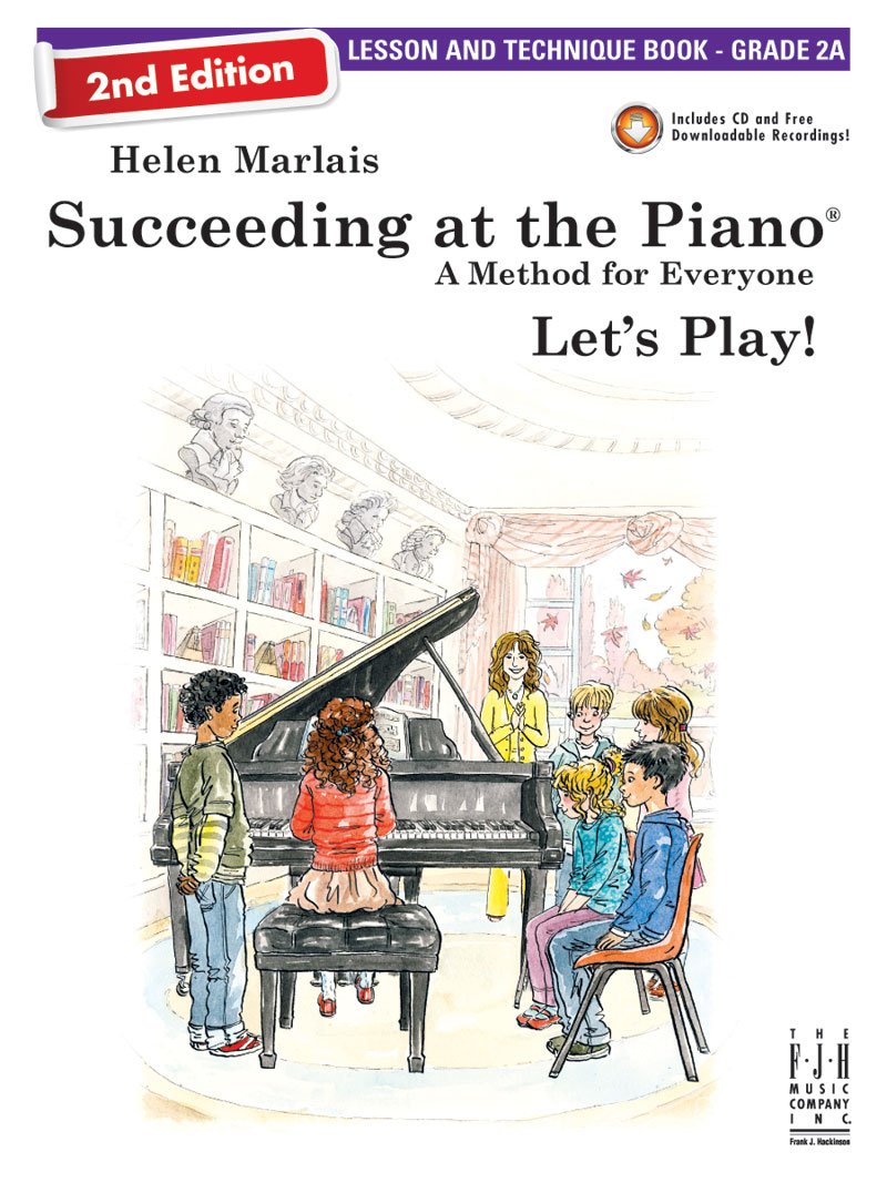 Succeeding at the Piano, Lesson and Technique Book - Grade 2A