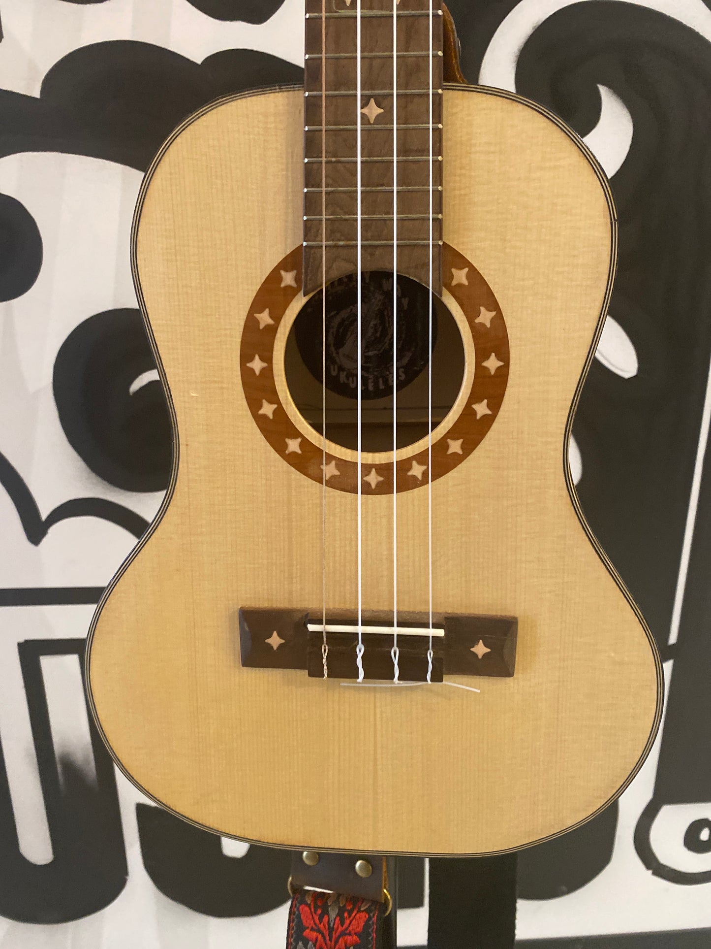 Tenor ukulele - Costume Made by Milky Way Ukuleles w/EQ