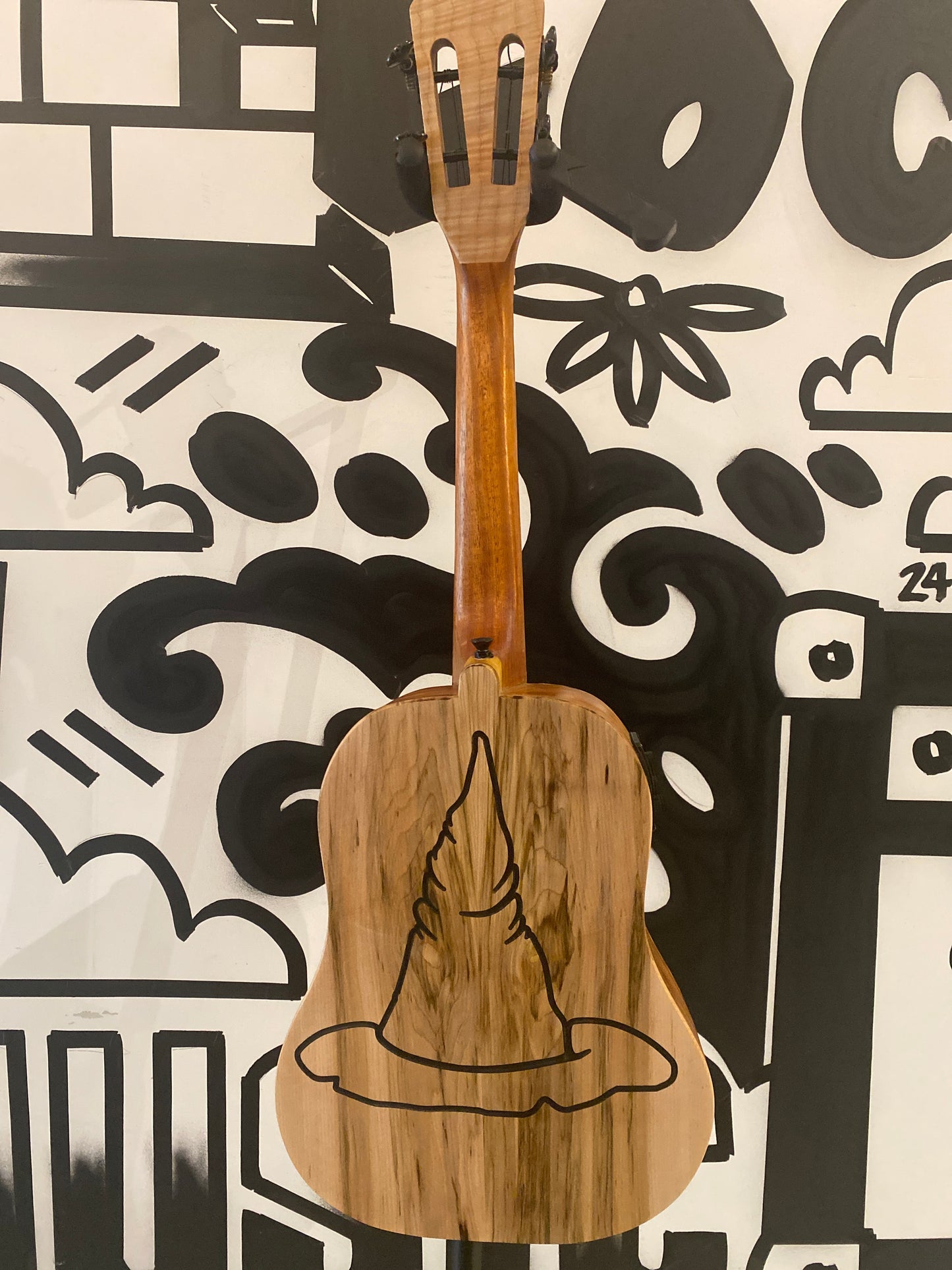 Tenor ukulele - Harry Potter theme | Costume Made by Milky Way Ukuleles w/EQ