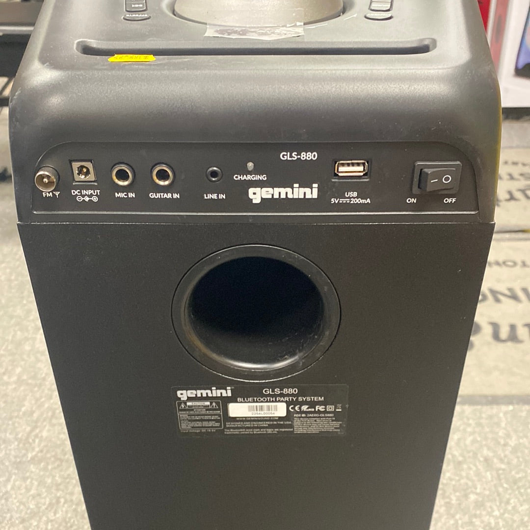 Gemini GLS-800 Bluetooth Party System PA