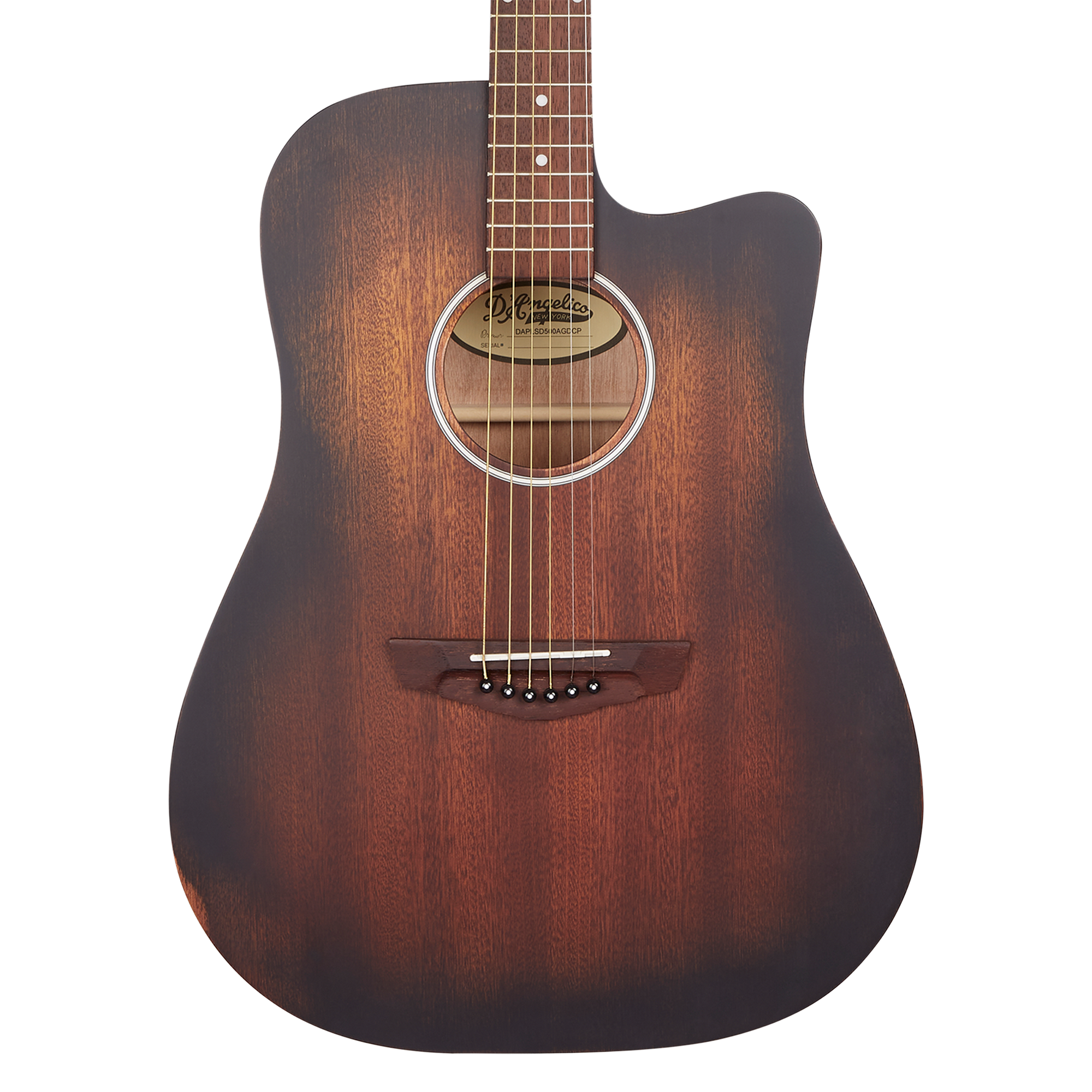 D'Angelico Premier Bowery LS Acoustic Electric Guitar
