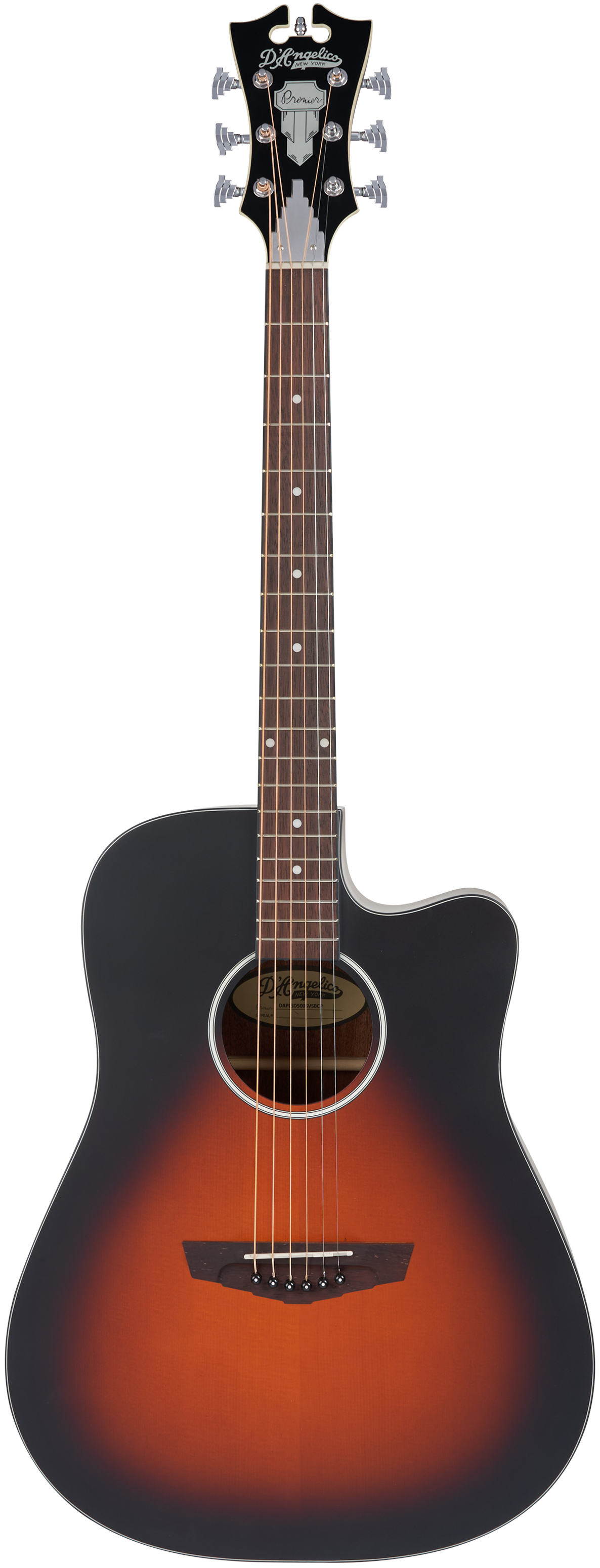D'Angelico Premier Bowery LS Acoustic Electric Guitar