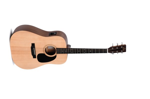Dreadnought Acoustic Electric Guitar, Natural DME