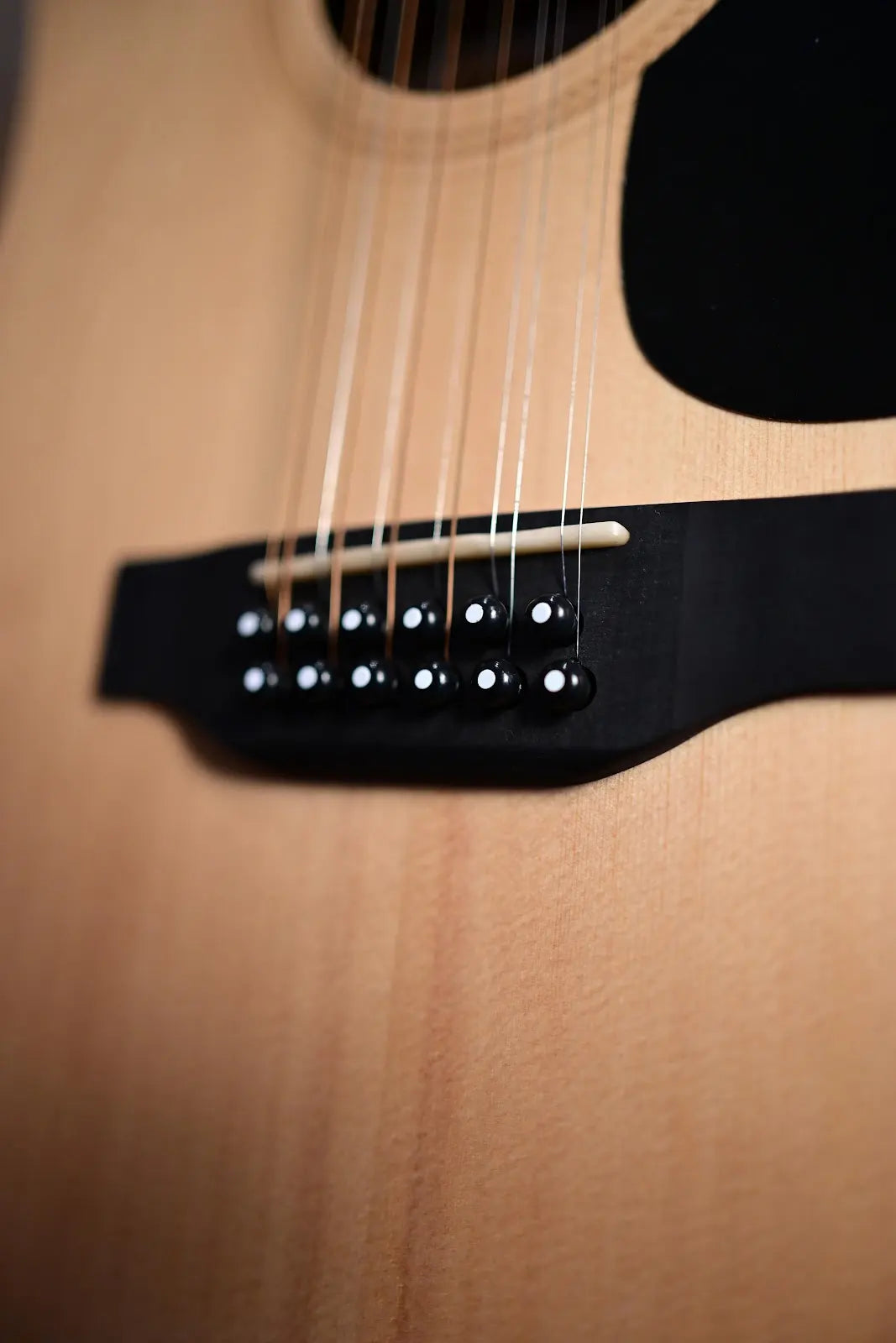 Sigma DM12E 12 String Electric Acoustic Guitar, Natural