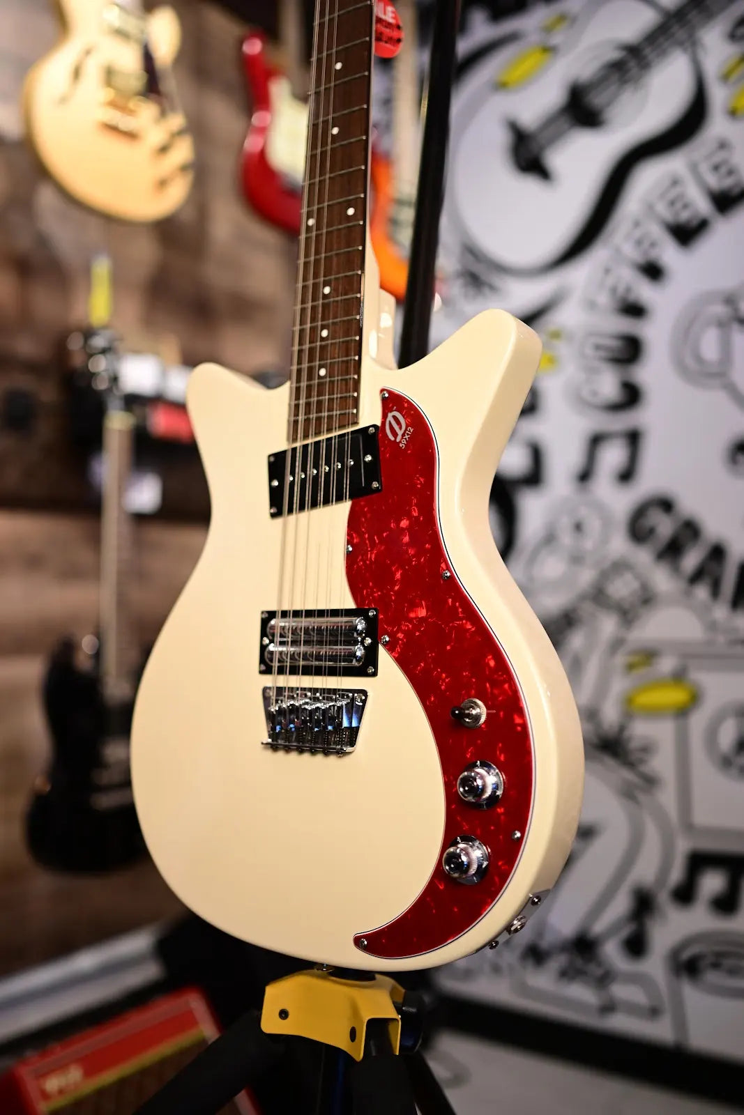 Danelectro 59X12 12-String Electric Guitar - Vintage Cream