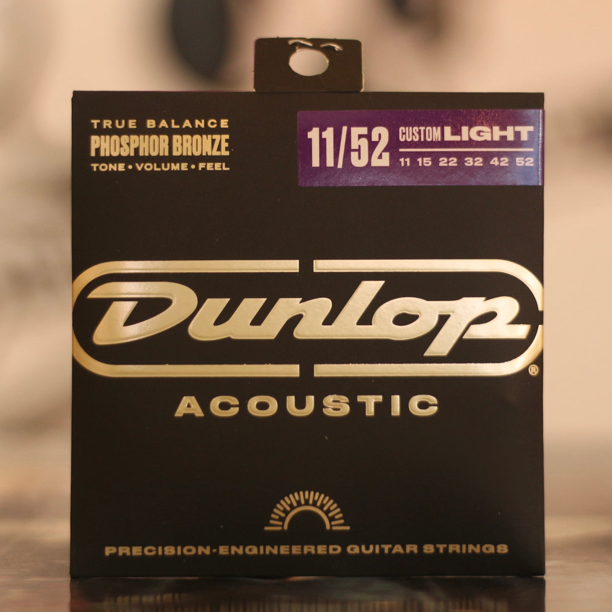 Cordes pour guitare acoustique Dunlop Phosphor Bronze