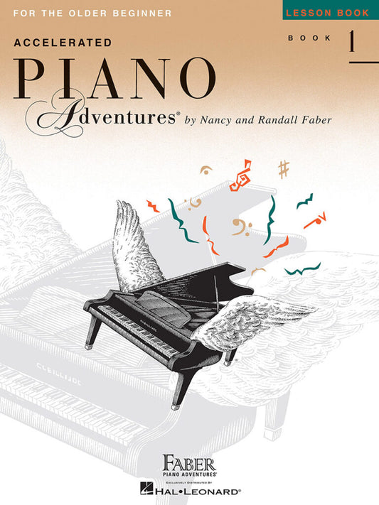 Accelerated Piano Adventures For The Older Beginner Leeson Book Level 1