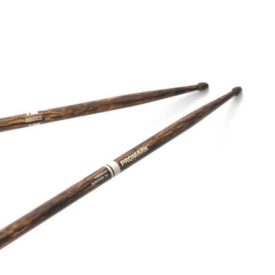 Promark Rebound 5A Drum Sticks, Lacquered FireGrain