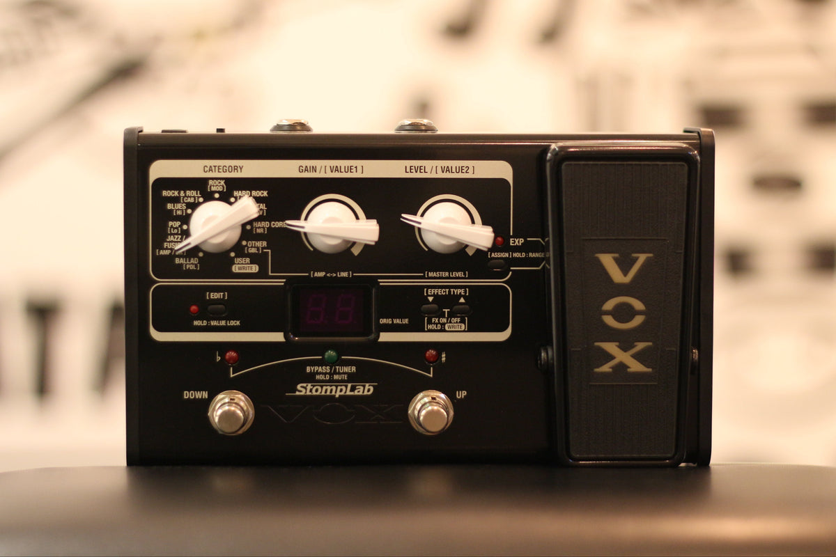 Pédale multi-effets pour guitare Vox StompLab 2G