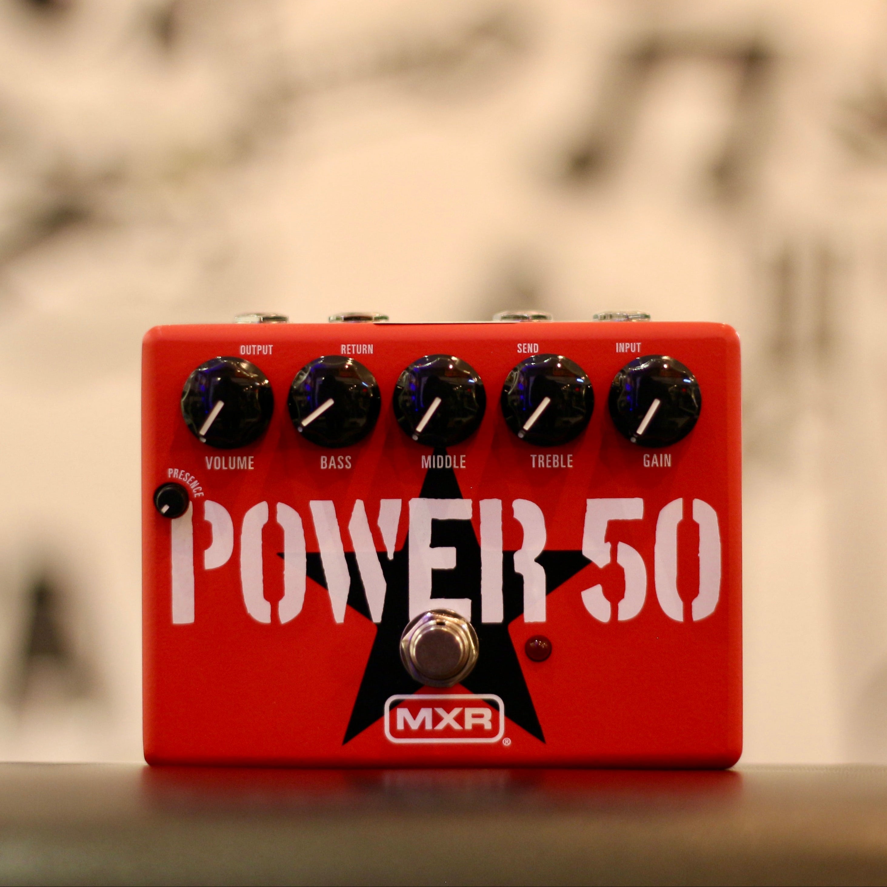 MXR Tom Morello Power 50 Overdrive Pedal