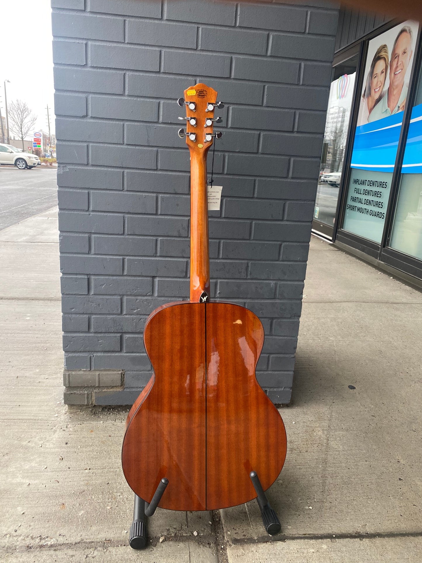 Washburn Apprentice 5 Acoustic Folk Guitar - Hardshell Case Included