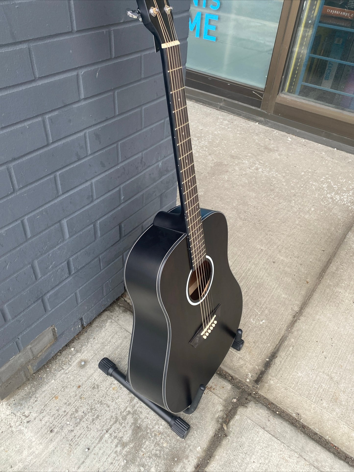Washburn Deep Forest Ebony Dreadnought Acoustic Guitar