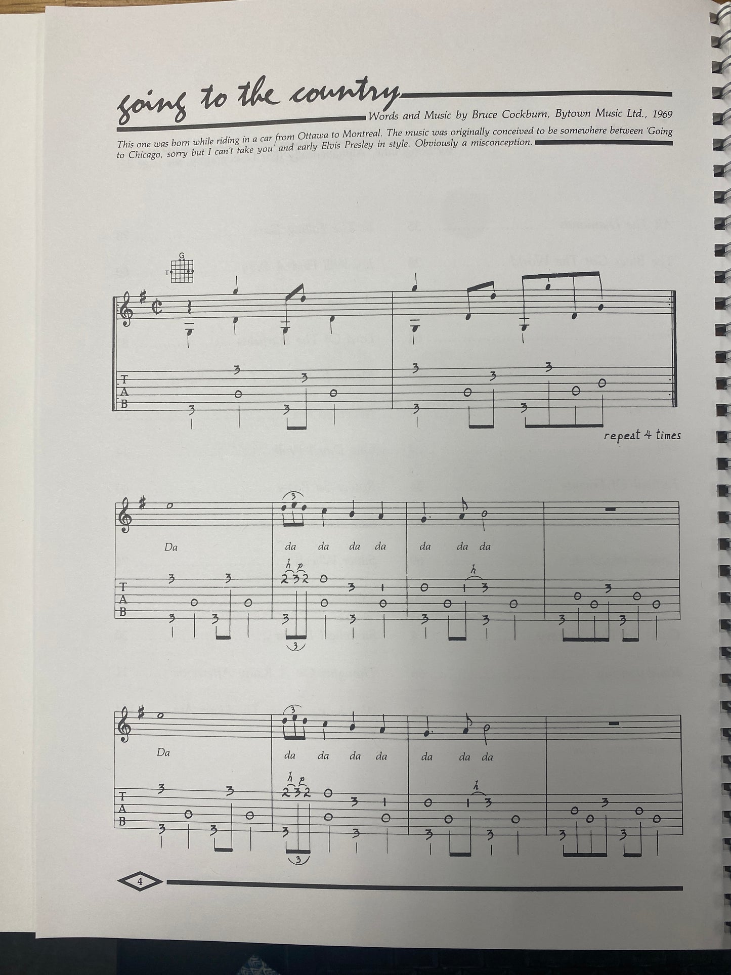 Bruce Cockburn, All The Diamonds - OFC Publications