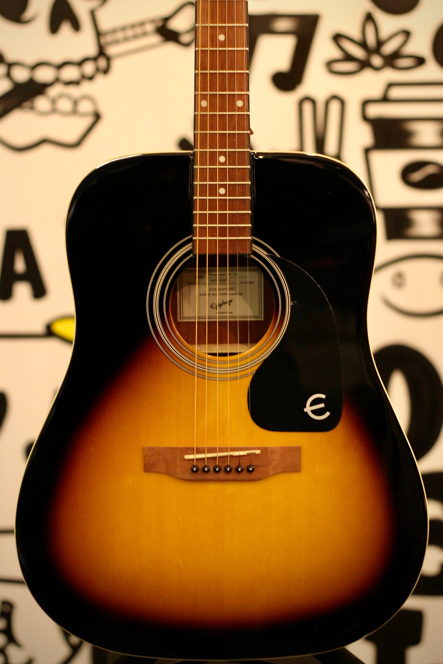 Epiphone Songmaker DR-100 Acoustic Guitar - Vintage Sunburst