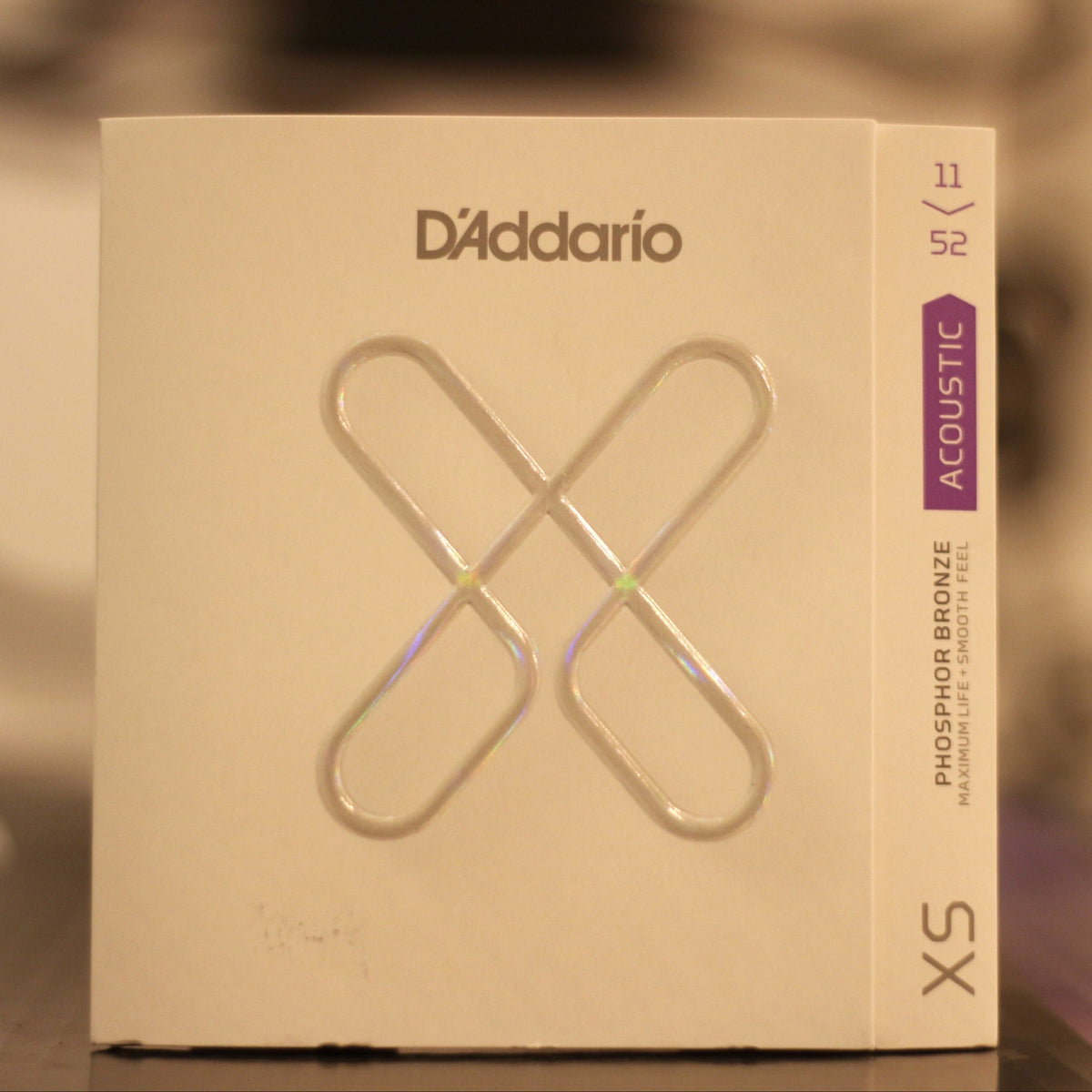 D'Addario XS Coated Phosphor Bronze Acoustic Guitar Strings
