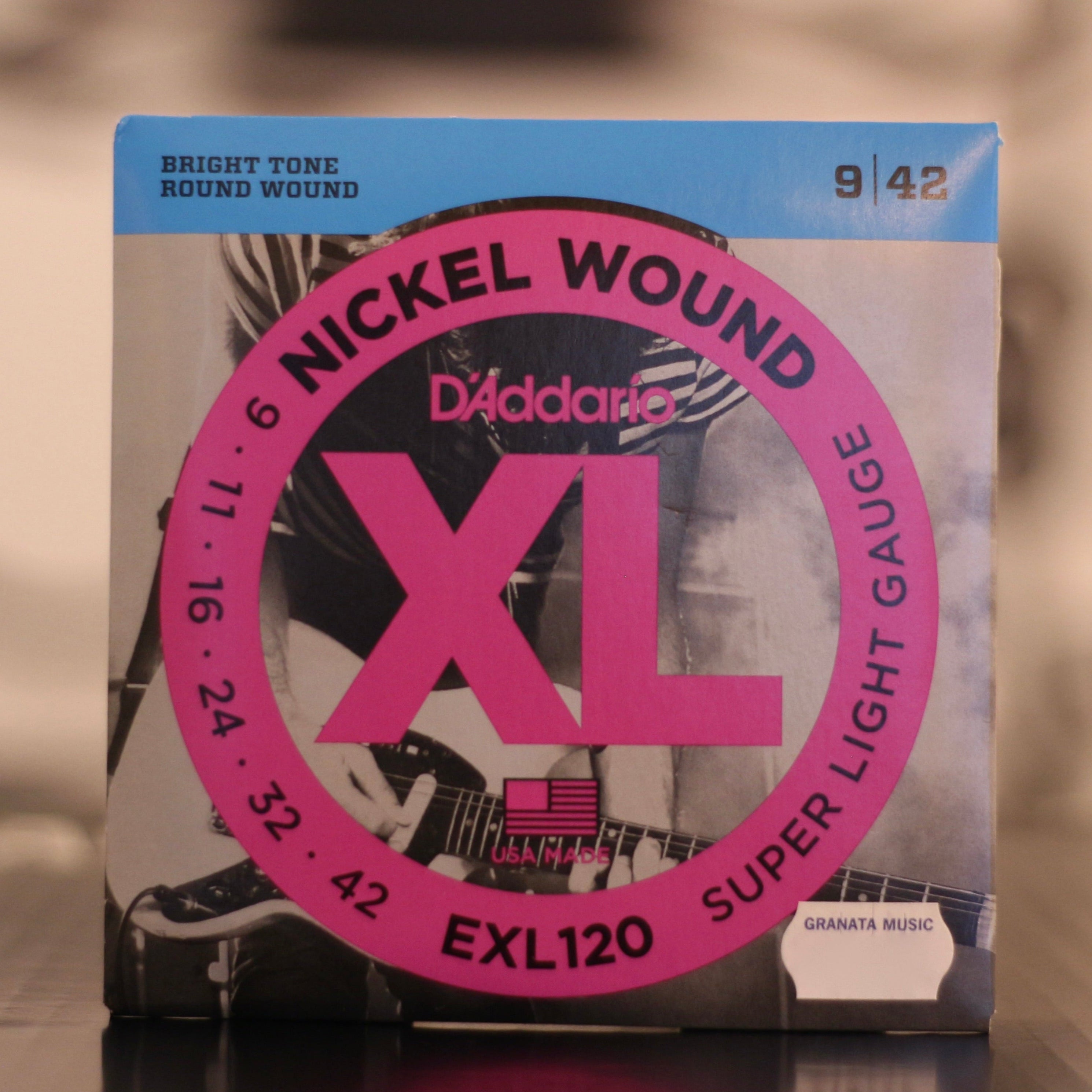 D'Addario EXL Nickel Wound Electric Guitar Strings