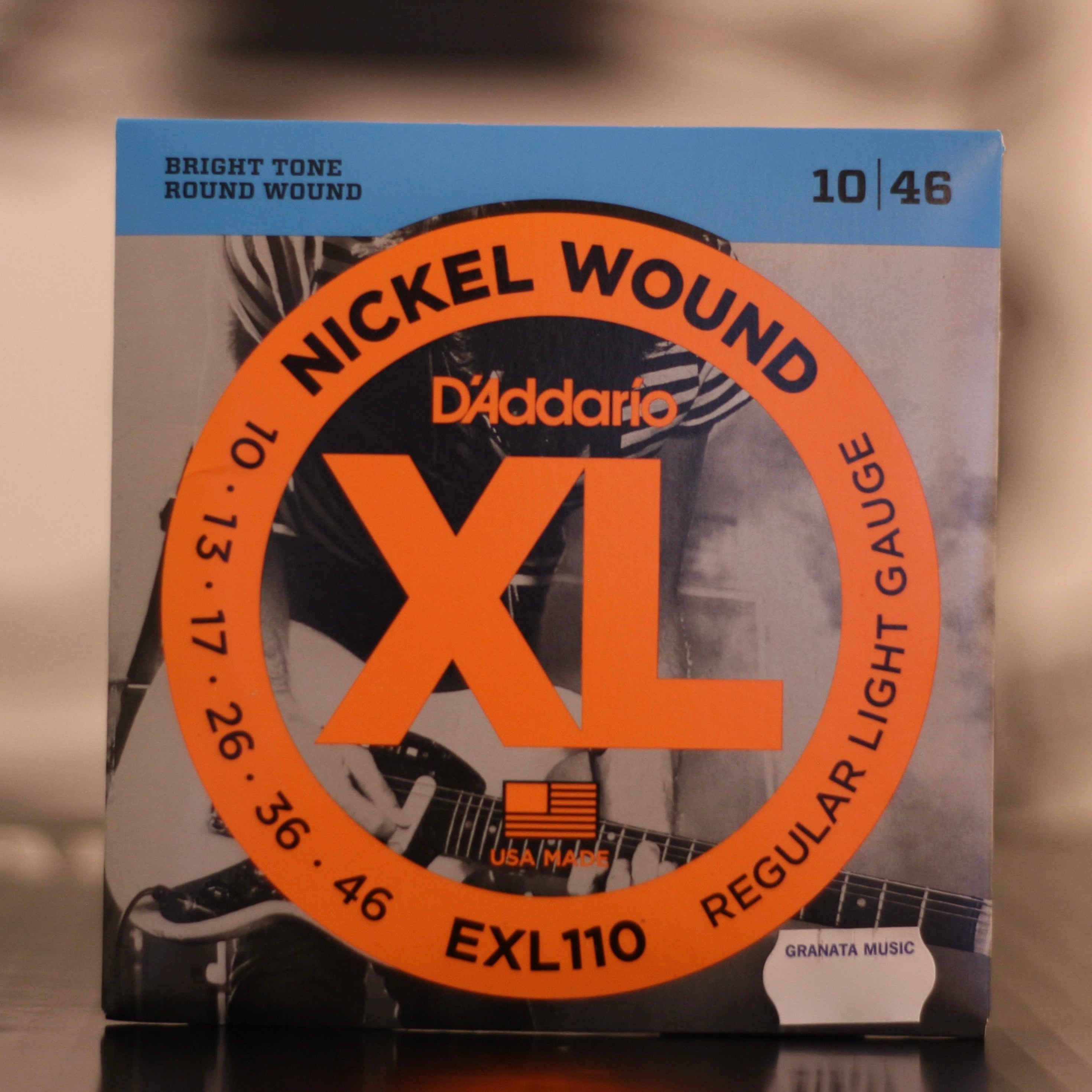 D'Addario EXL Nickel Wound Electric Guitar Strings