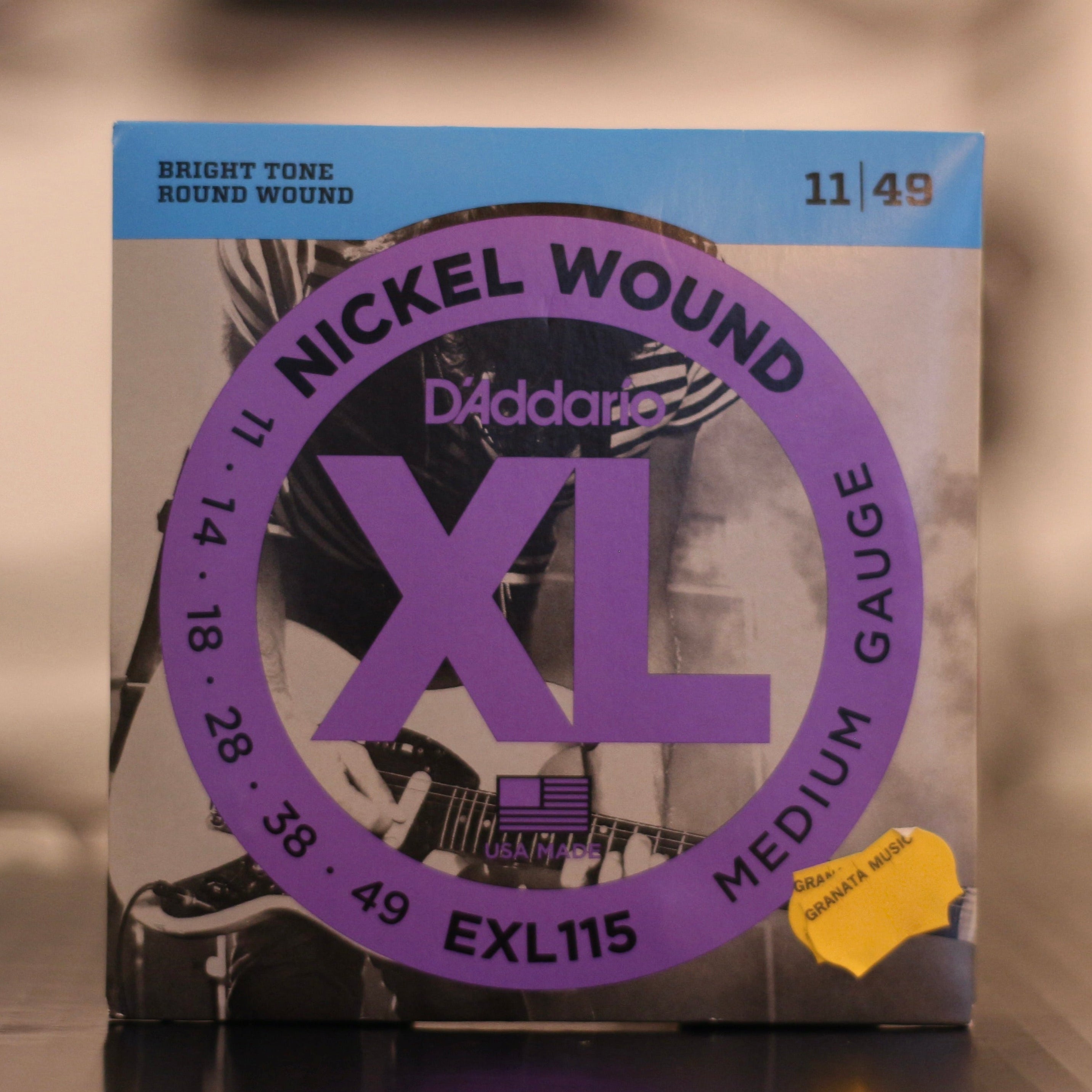 D'Addario EXL Nickel Wound Electric Guitar Strings