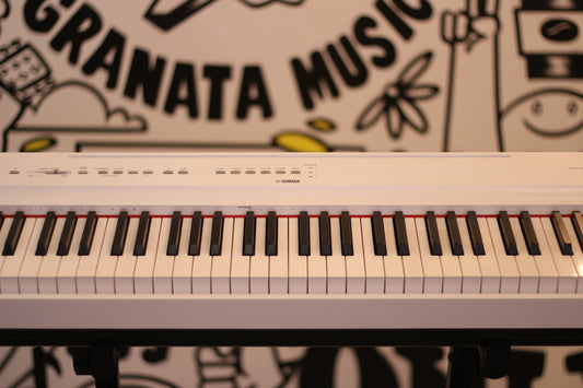 Yamaha P125A 88-Key Portable Digital Piano - White