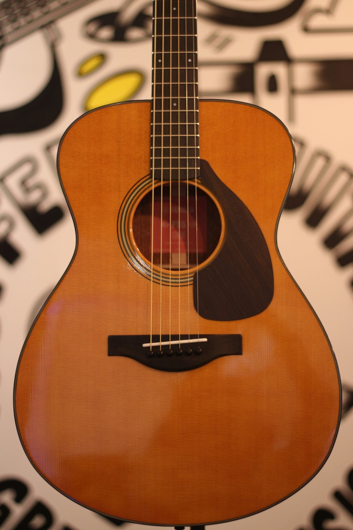 Yamaha FS5 II FS Red Label Series 6 String Concert-Style Acoustic Guitar