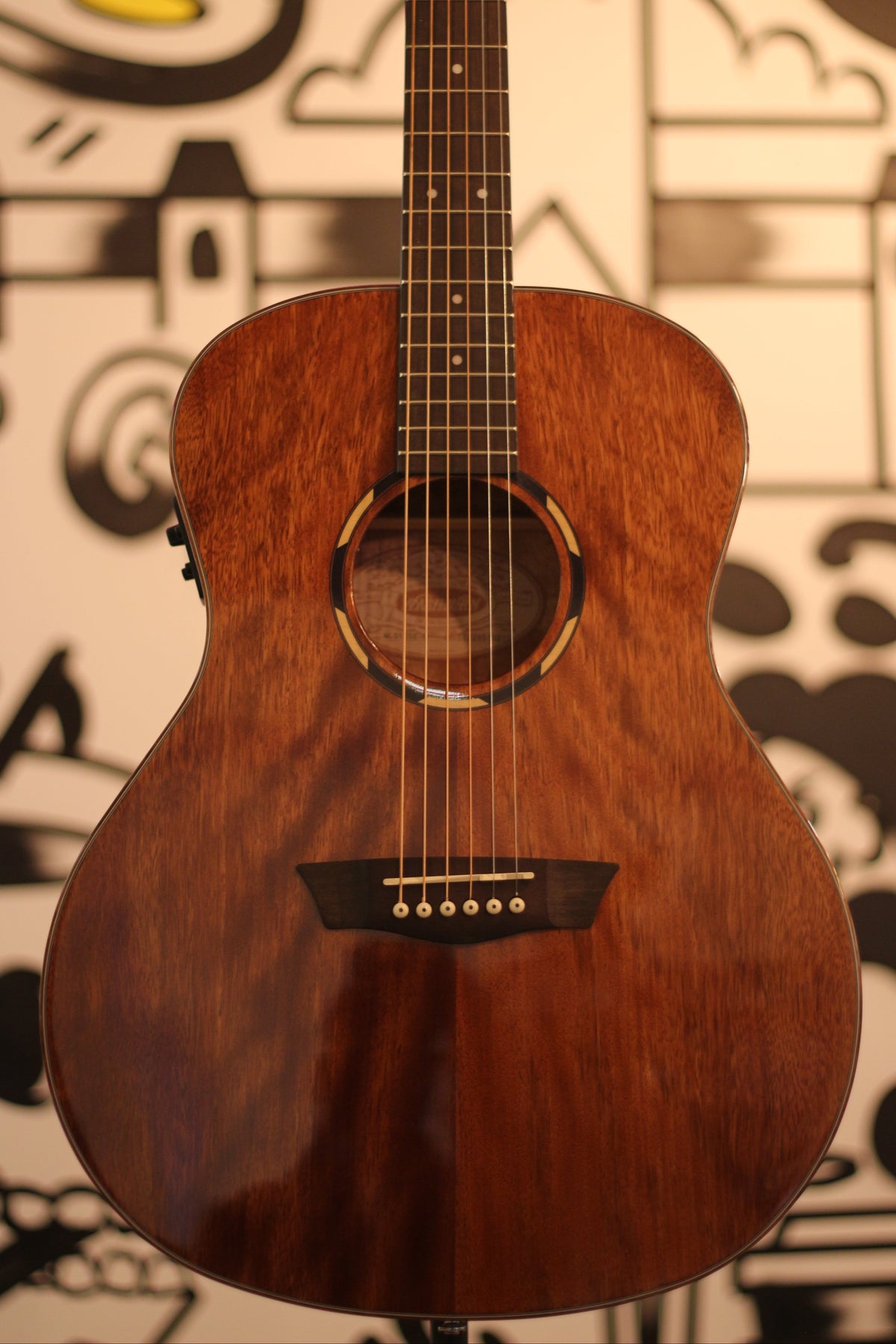 Washburn Woodline Series Orchestra Acoustic Guitar - Natural Gloss