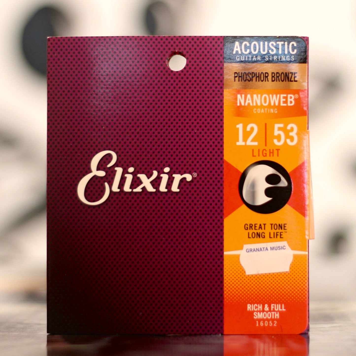 Elixir Nanoweb Phosphor Bronze Acoustic Strings