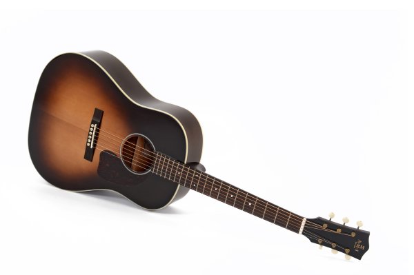 Guitare électro-acoustique 12 cordes Sigma DM12E, Naturel