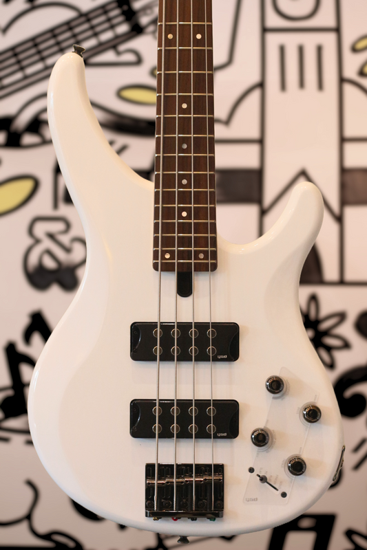 Yamaha TRBX304 White Bass Guitar