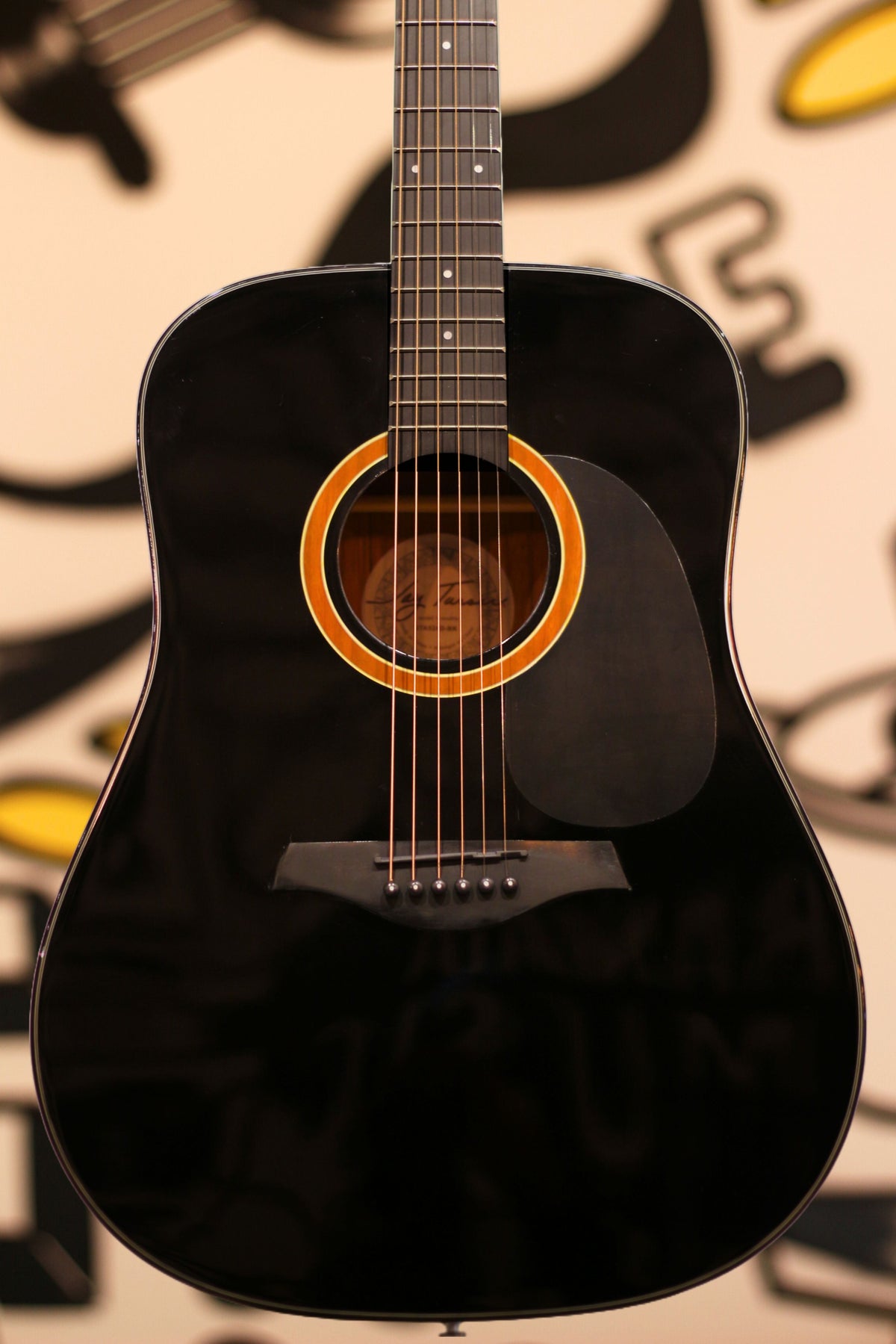 Jay Turser Full Size Acoustic Guitar - Black