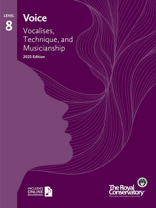 RCM Voice Vocalises, Technique, and Musicianship - Voice Series, 2025 Edition