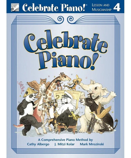 Albergo/Kolar/Mrozin - Celebrate Piano Lesson & Musicianship 4