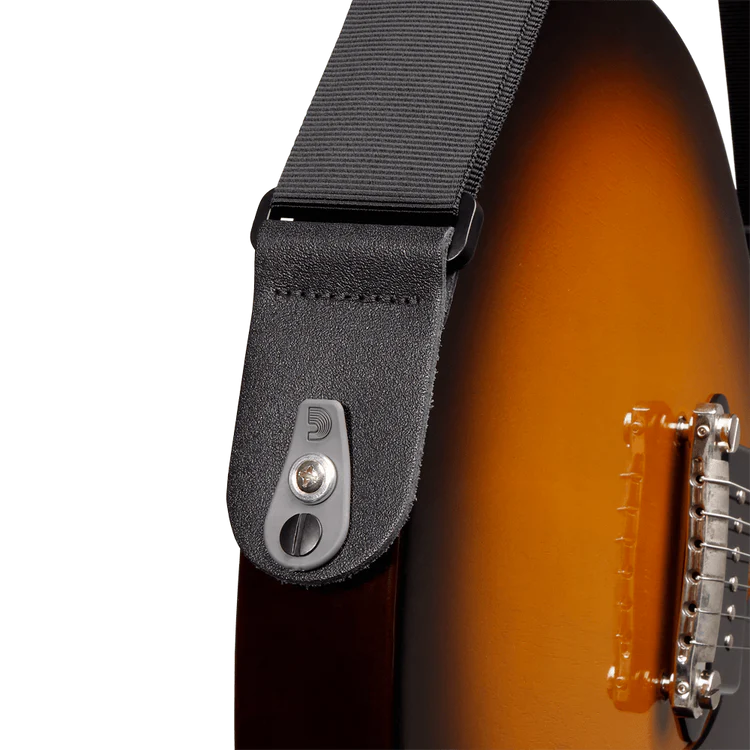 Pad Lock Guitar Strap, Black