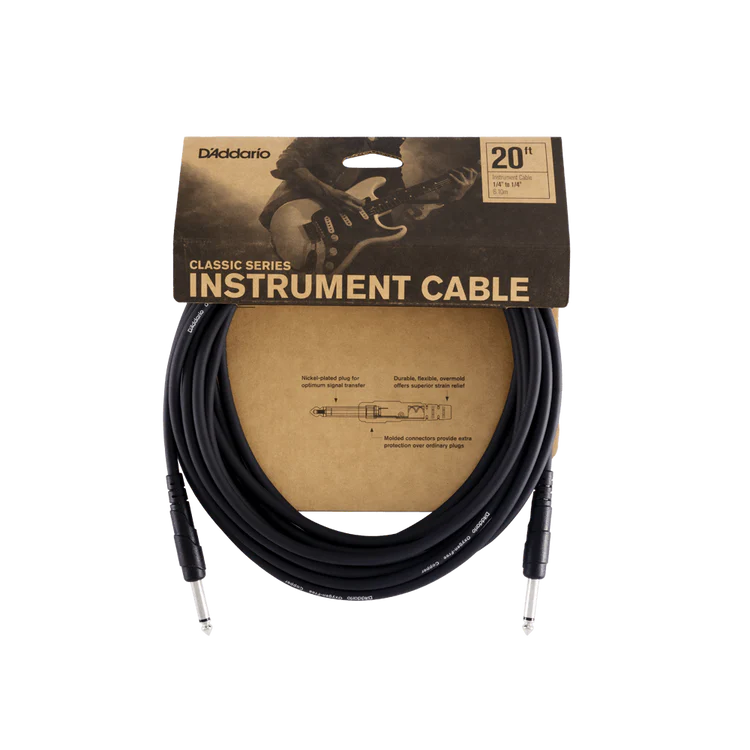 D'Addario Classic Series Instrument Cables