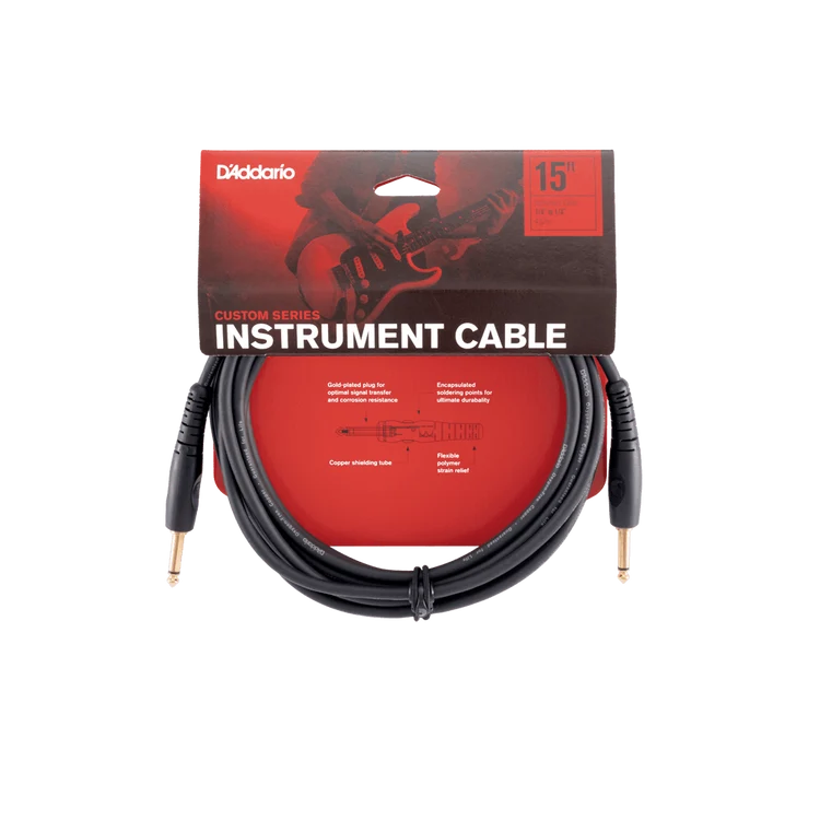 D'Addario Custom Series Instrument Cable