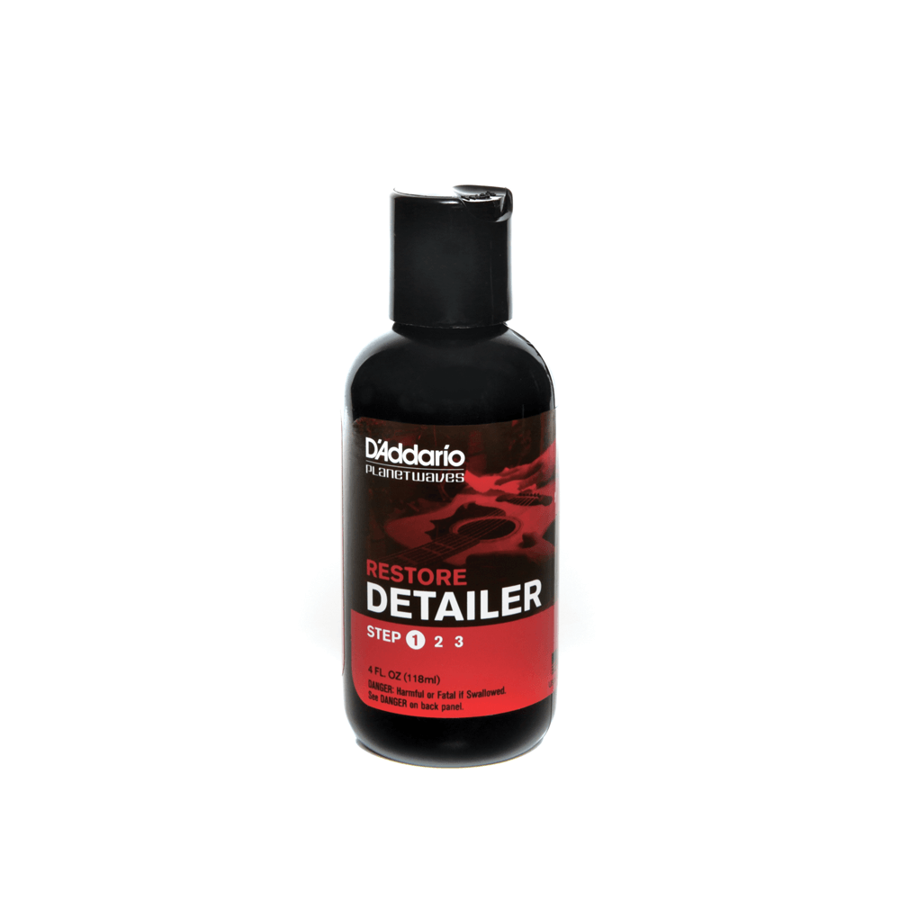 D'Addario Restore deep cleaning guitar polish, 4 oz bottle