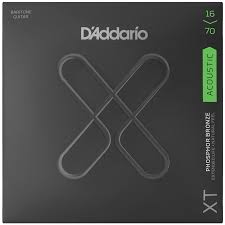 D'Addario XT Coated Baritone Acoustic Guitar Strings, Medium