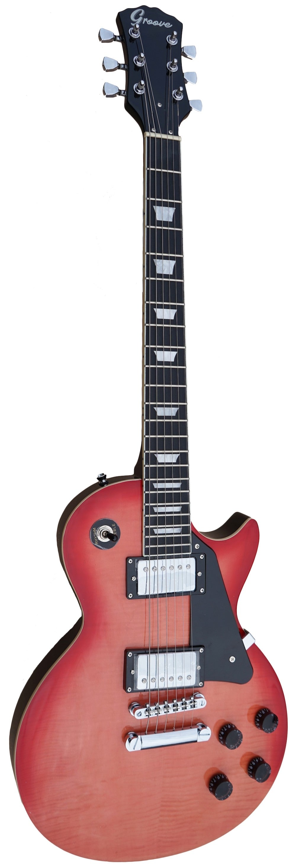 Groove LP4004 Les Paul Style Electric Guitar β Pink-ish