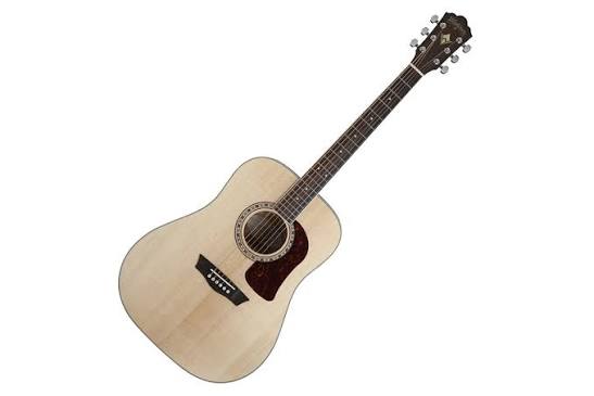 Washburn HD10SCE-O Heritage 10 Series 6 String RH Acoustic Electric Guitar in Natural