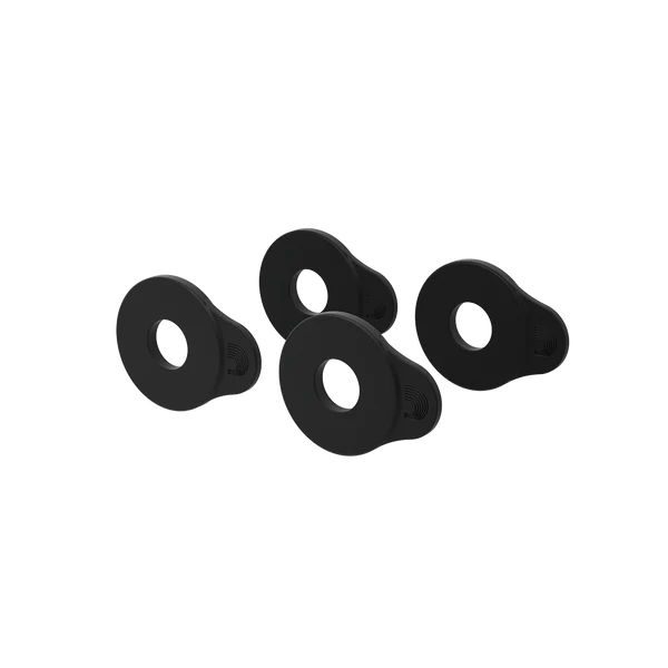 Flex Lock Strap Blocks (4 Pack) - Black