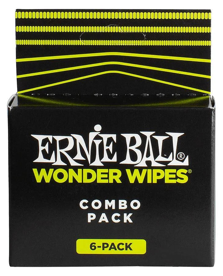 Ernie Ball Wonder Wipes 6 Pack