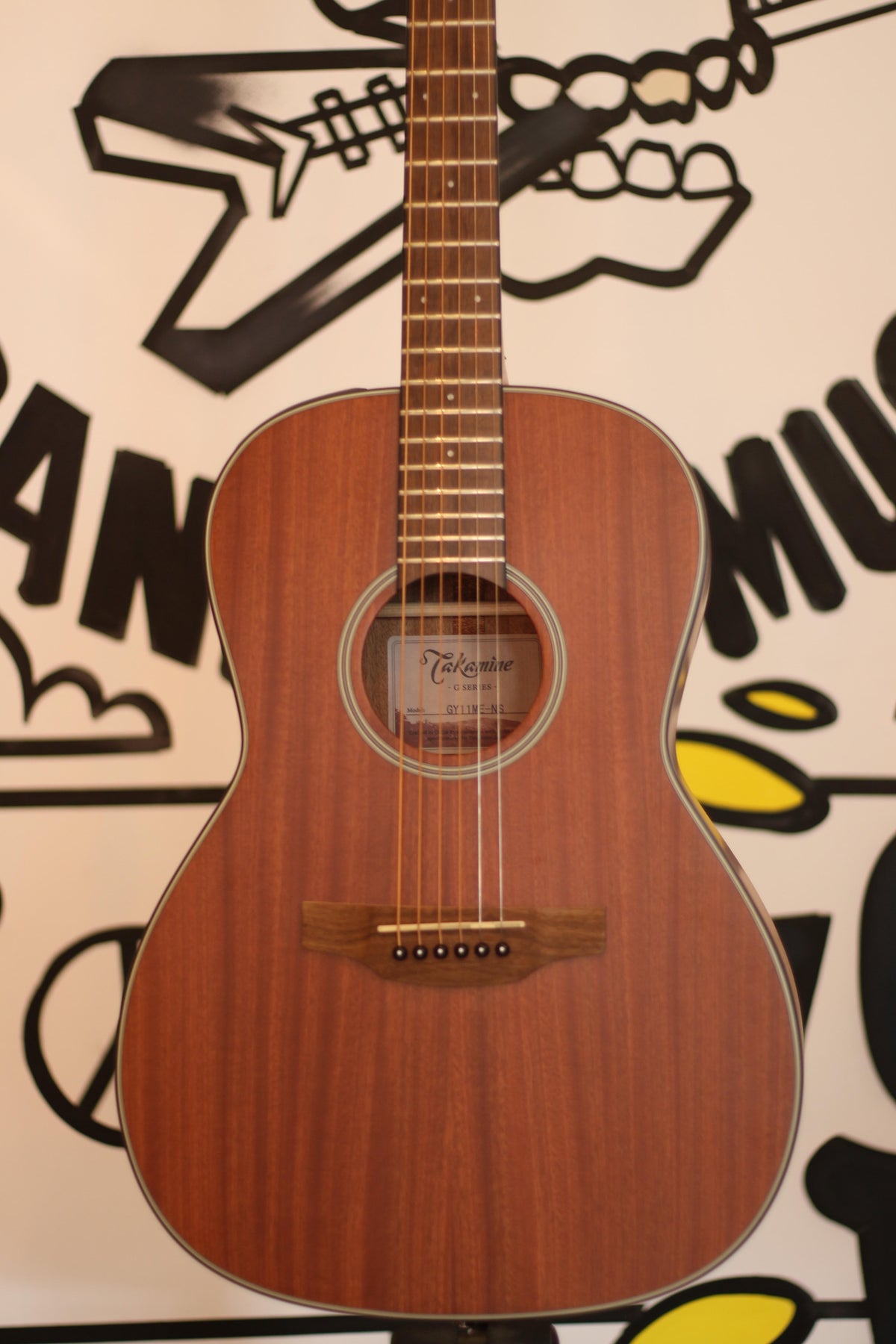 Takamine GY11ME New Yorker All Mahogany Acoustic-Electric Guitar