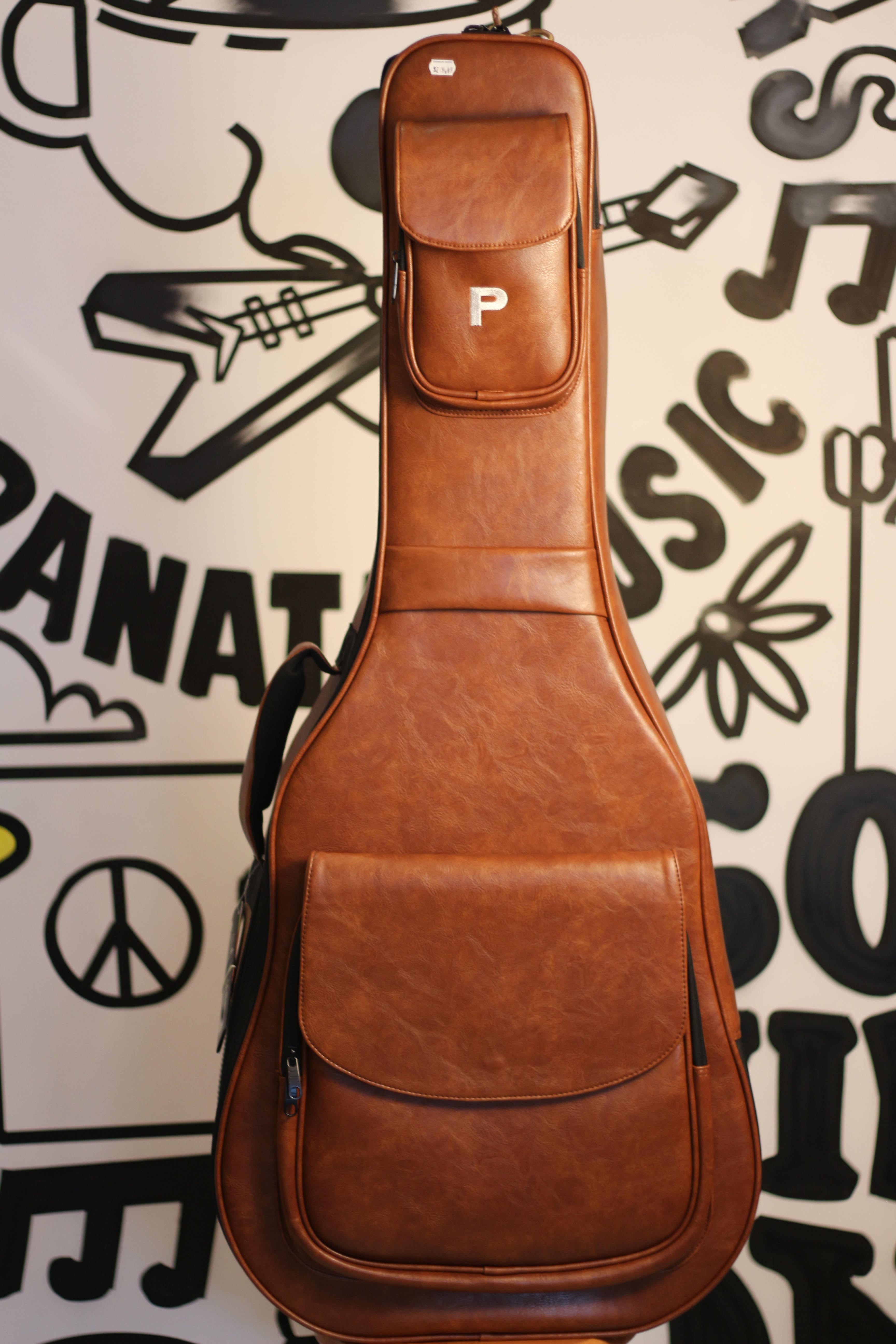 Profile PRDB-PROPLUS-BR Dreadnought Pro Vinyl Acoustic Guitar Gigbag